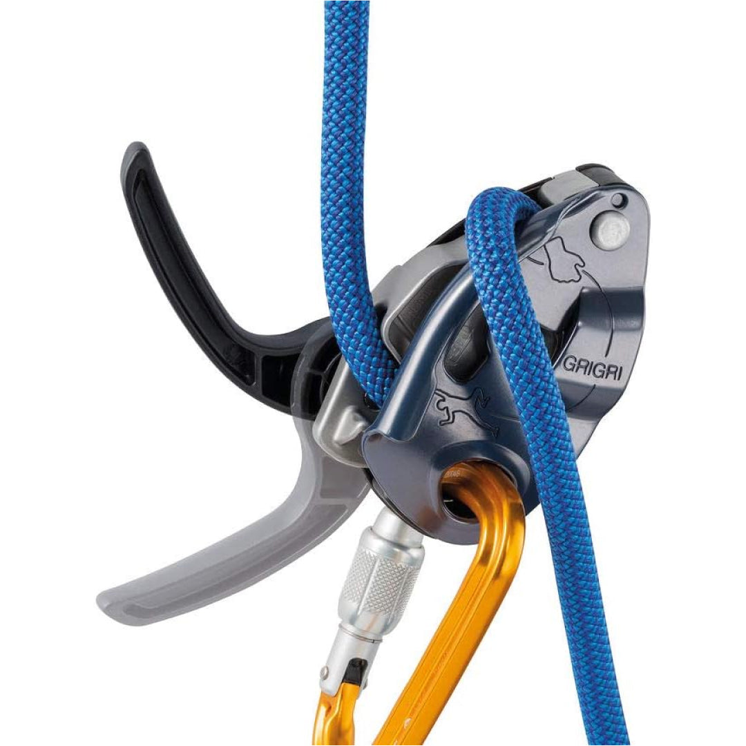 PETZL GRIGRI Belay Device – Cam-Assisted Belay for Sport & Top-Rope Climbing