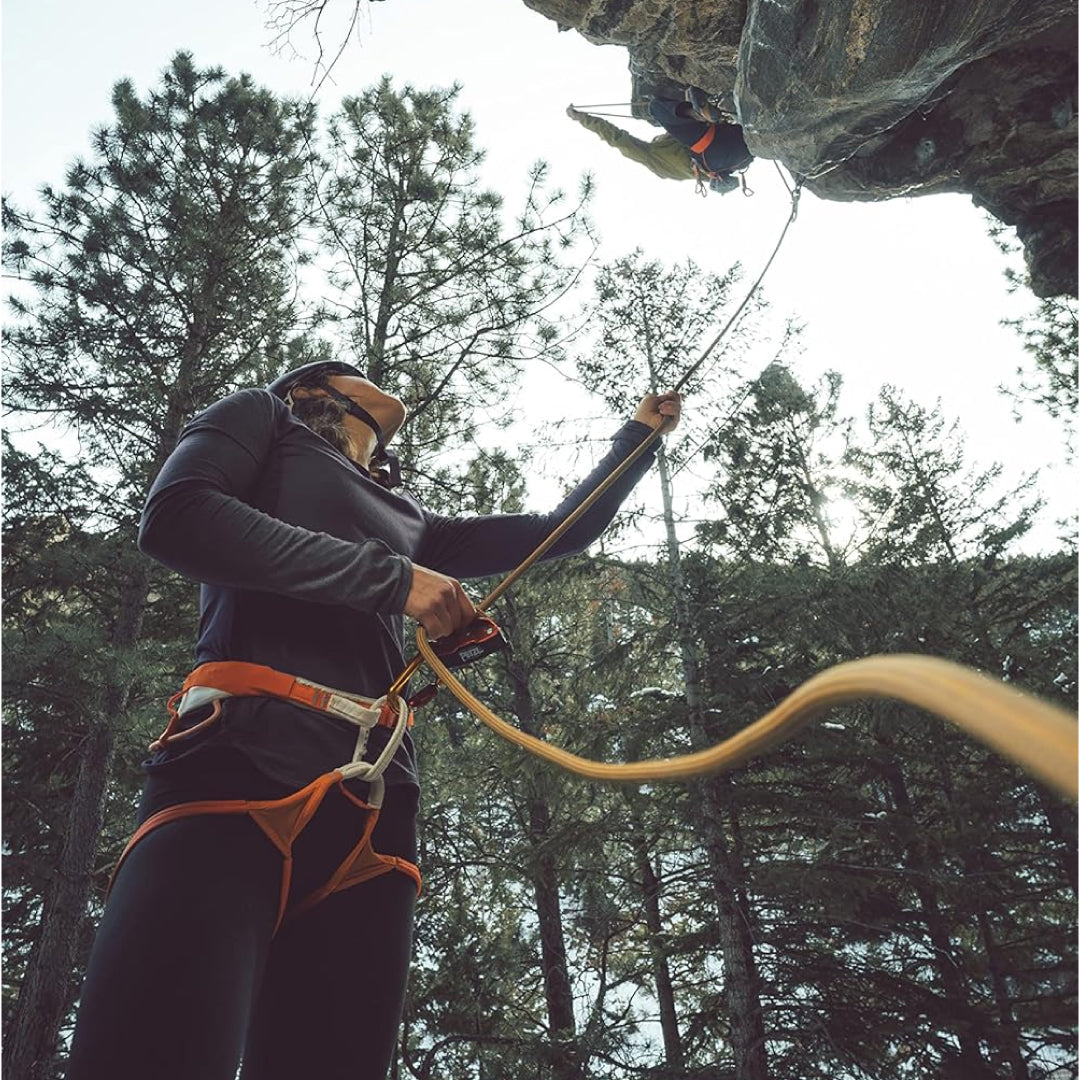 PETZL GRIGRI Belay Device – Cam-Assisted Belay for Sport & Top-Rope Climbing