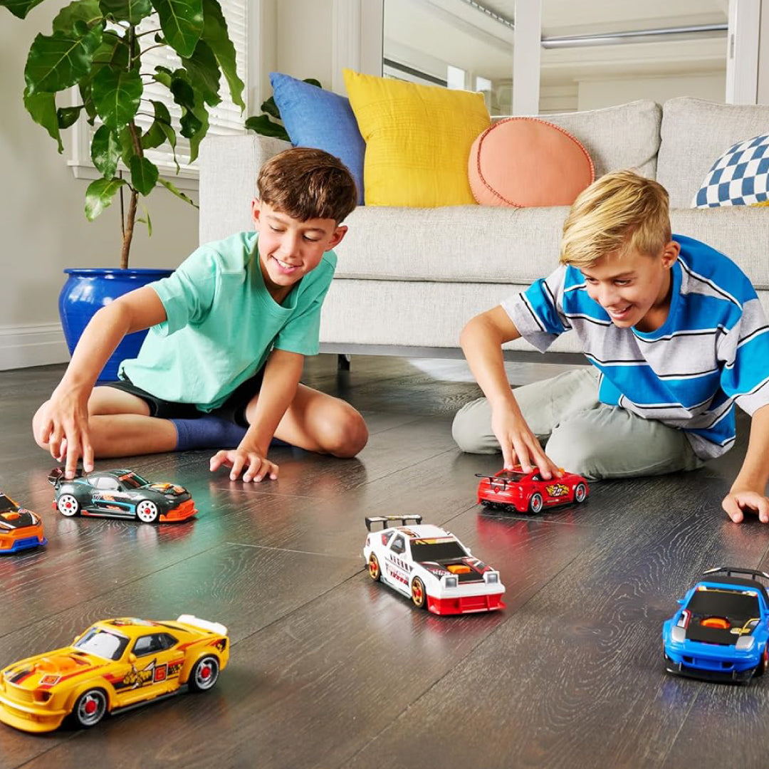 Zuru Metal Machines Speed Heroes Red – Buildable Race Car Toy with 20+ Surprises