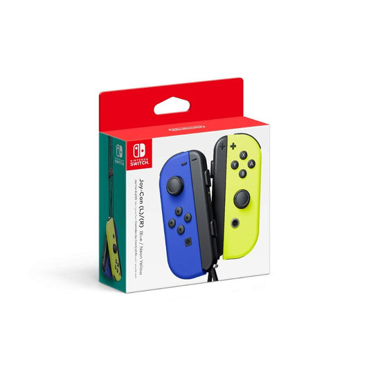 Nintendo Blue & Neon Yellow Joy-Con (L-R)