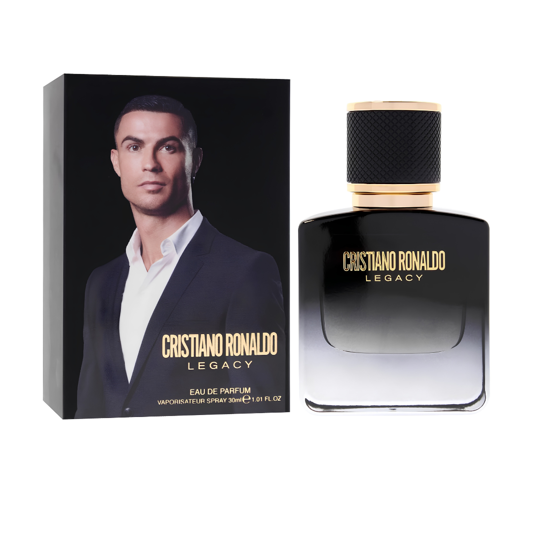 Cristiano Ronaldo Legacy Eau de Parfum for Men – Long-Lasting Woody Aromatic Spray
