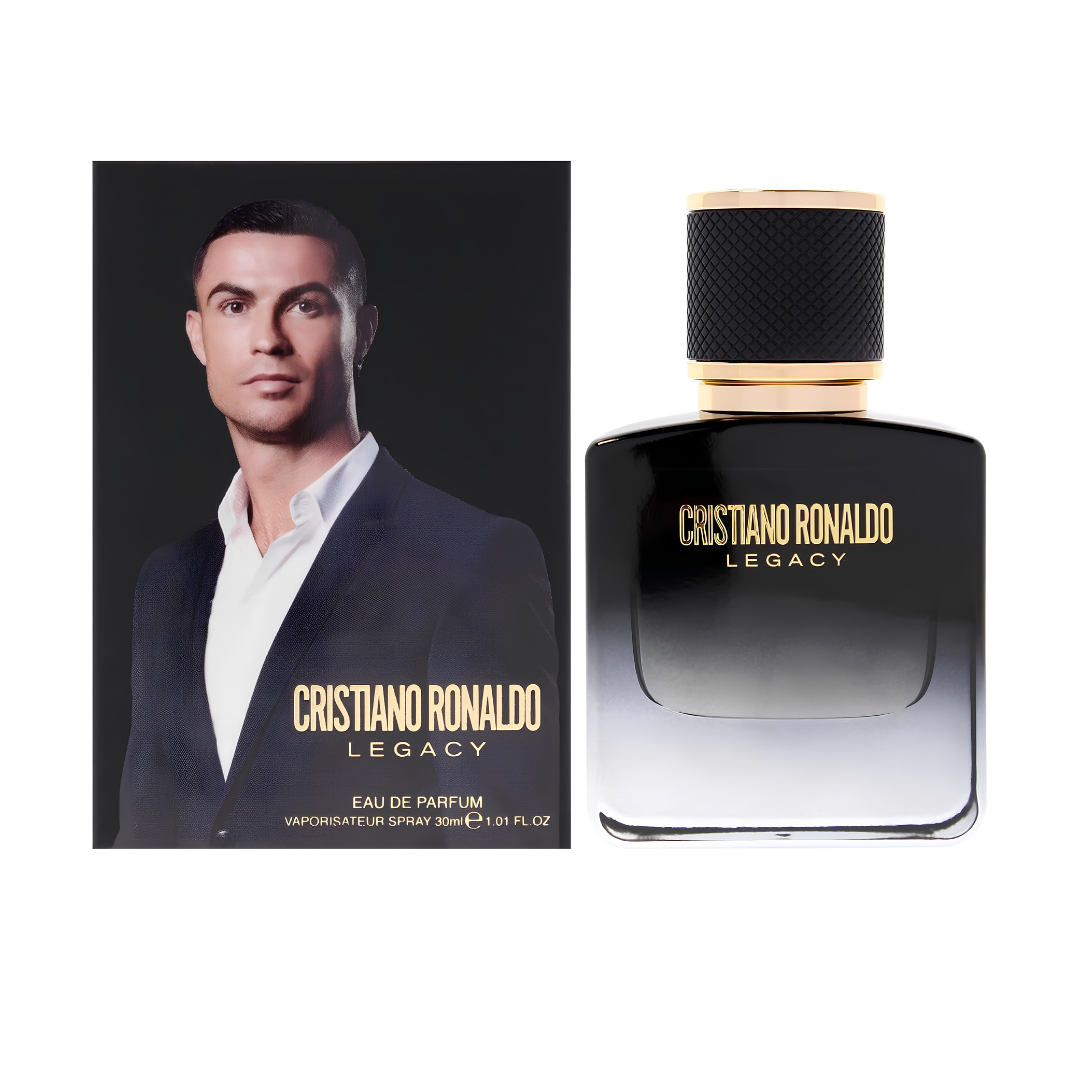 Cristiano Ronaldo Legacy Eau de Parfum for Men – Long-Lasting Woody Aromatic Spray