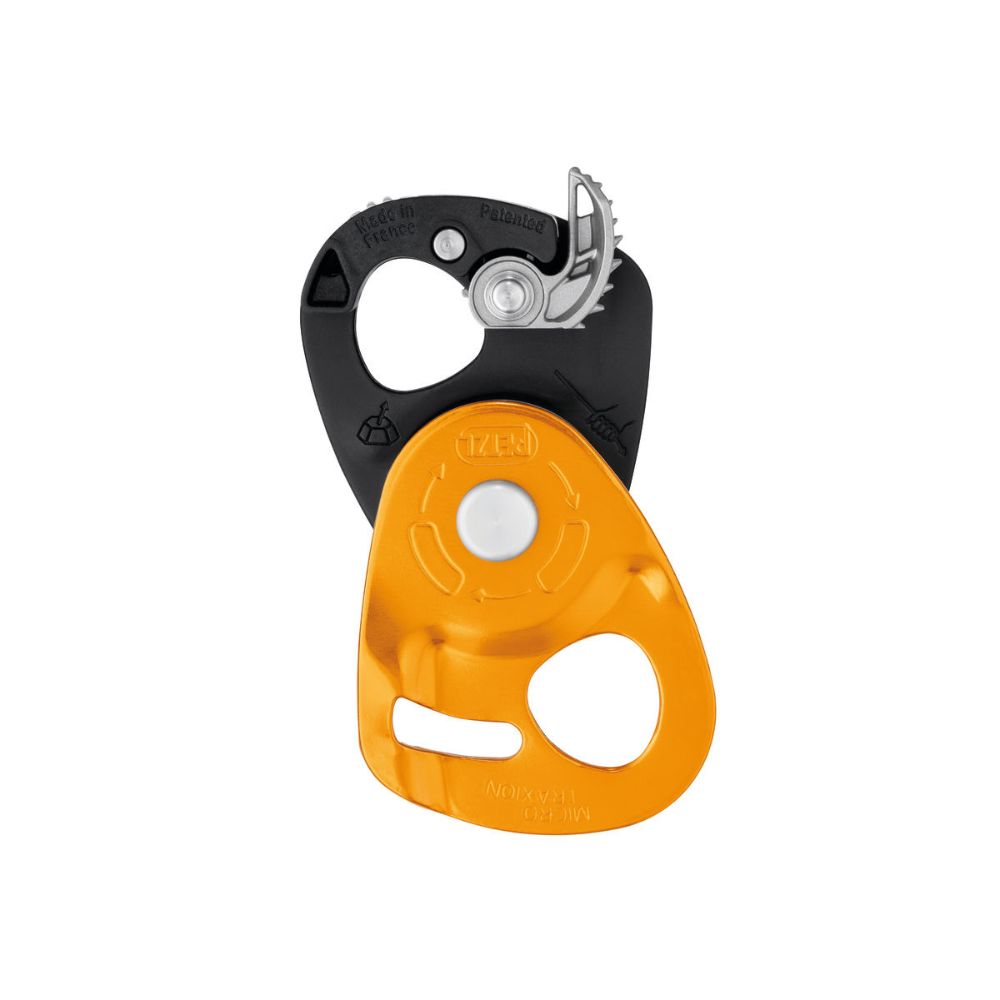 petzl micro traxion pulley on rope